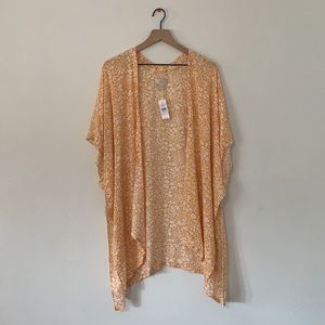 NWT LOFT Floral Kimono